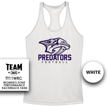 Performance Women’s Racerback T - MULTIPLE COLORS AVAILABLE - Predators Football - 83Swag