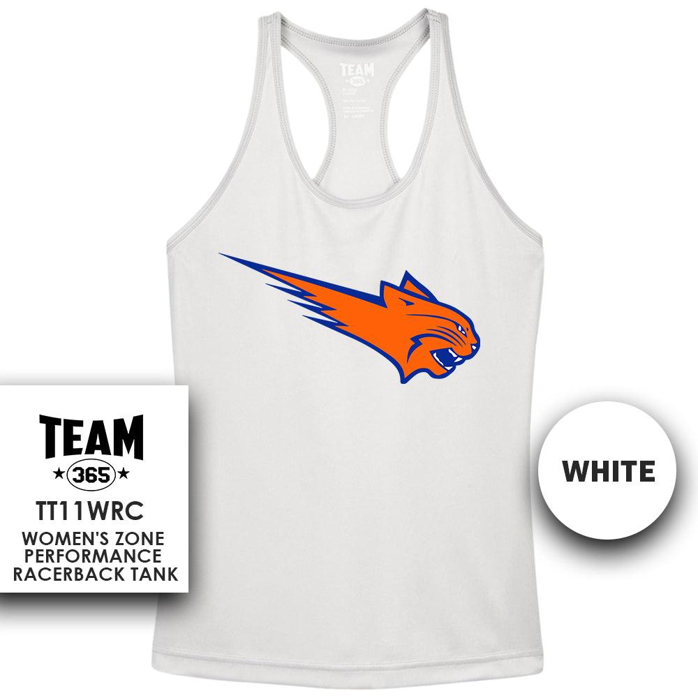 Performance Women’s Racerback T - MULTIPLE COLORS AVAILABLE - San Angelo Central Football V2 - 83Swag