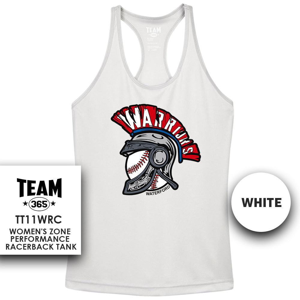 Performance Women’s Racerback T - MULTIPLE COLORS AVAILABLE - Waterford Warriors - 83Swag