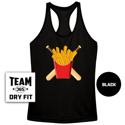 Performance Women’s Racerback T - Team Rally Fries Baseball - 83Swag