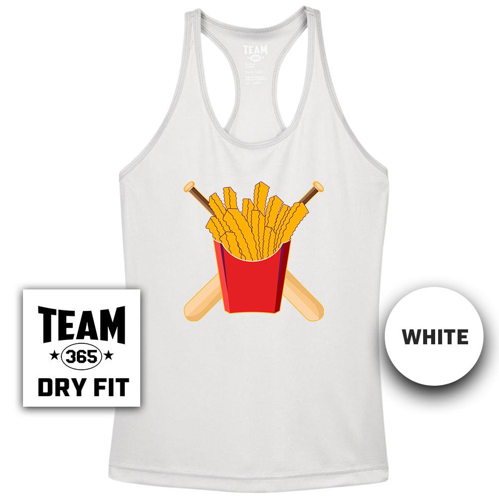 Performance Women’s Racerback T - Team Rally Fries Baseball - 83Swag