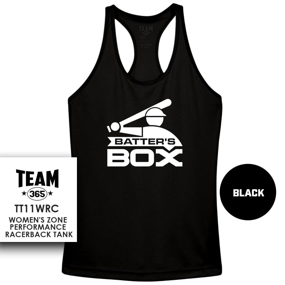 Performance Women’s Racerback T - The Batters Box V1 - 83Swag