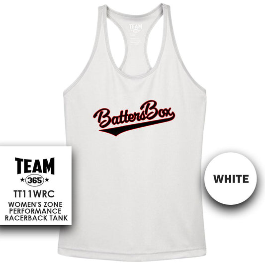 Performance Women’s Racerback T - The Batters Box V2 - 83Swag