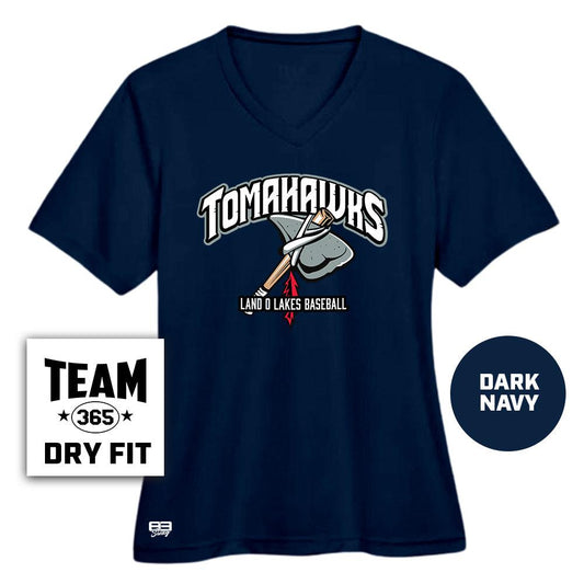 Performance Women's Shirt - MULTIPLE COLORS AVAILABLE - Land O Lakes Tomahawks Baseball OG - 83Swag