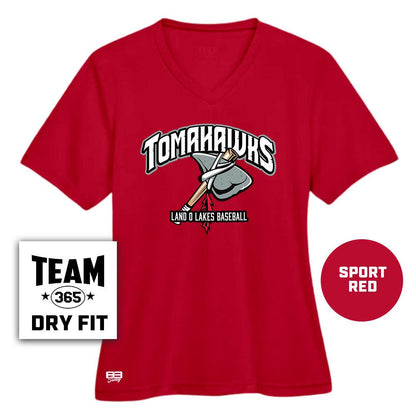 Performance Women's Shirt - MULTIPLE COLORS AVAILABLE - Land O Lakes Tomahawks Baseball OG - 83Swag