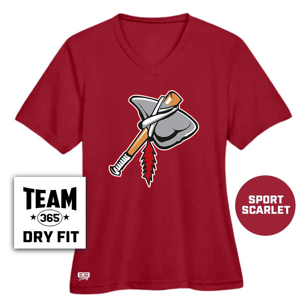 Performance Women's Shirt - MULTIPLE COLORS AVAILABLE - Land O Lakes Tomahawks Baseball V2 - 83Swag