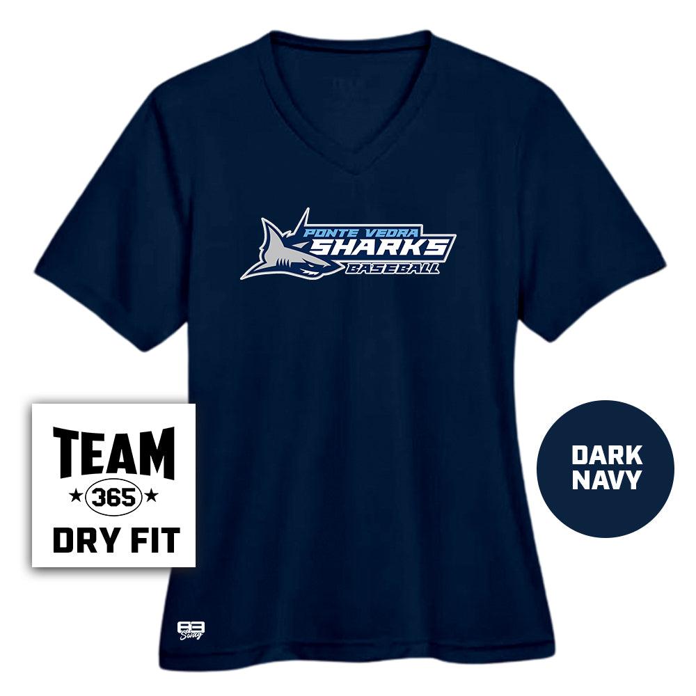 Performance Women's Shirt - Ponte Vedra Sharks Baseball - 83Swag