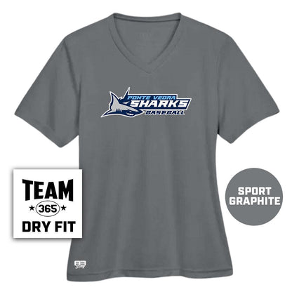 Performance Women's Shirt - Ponte Vedra Sharks Baseball - 83Swag