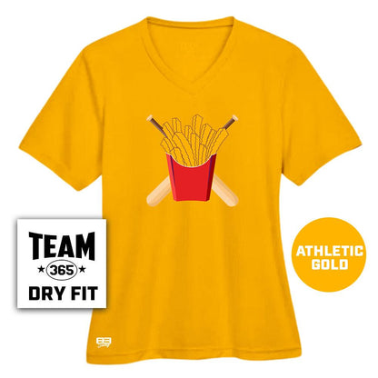 Performance Women's Shirt - Team Rally Fries Baseball - 83Swag