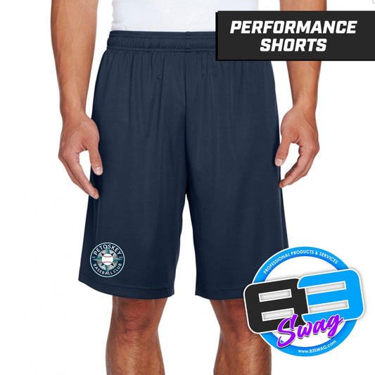 Petoskey Baseball Club - Youth & Adult Zone Performance Shorts - 83Swag