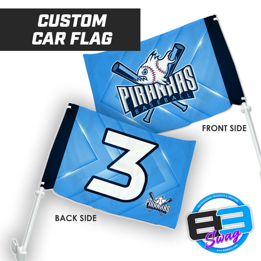 Piranhas Baseball - Car Flag - 83Swag