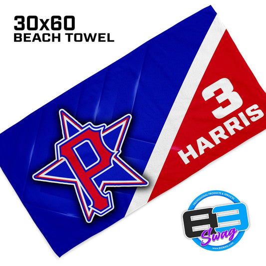 Prodigy Baseball Club - 30"x60" Beach Towel - 83Swag