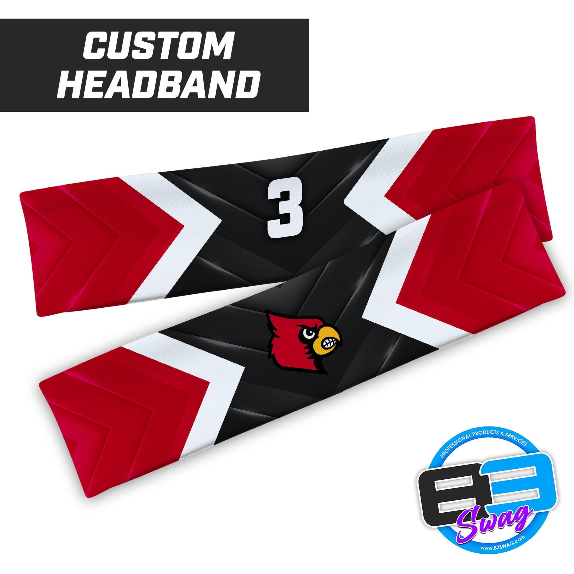 Prosper Cardinals Football - Headband - 83Swag