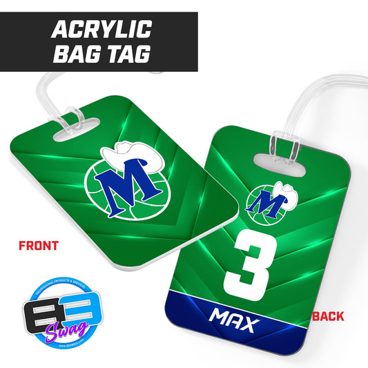 Prosper Mavz Basketball - Hard Acrylic Bag Tag - 83Swag