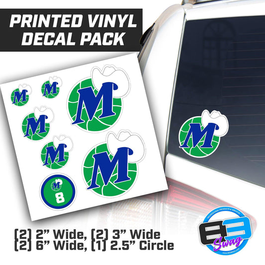 Prosper Mavz Basketball - Logo Vinyl Decal Pack - 83Swag