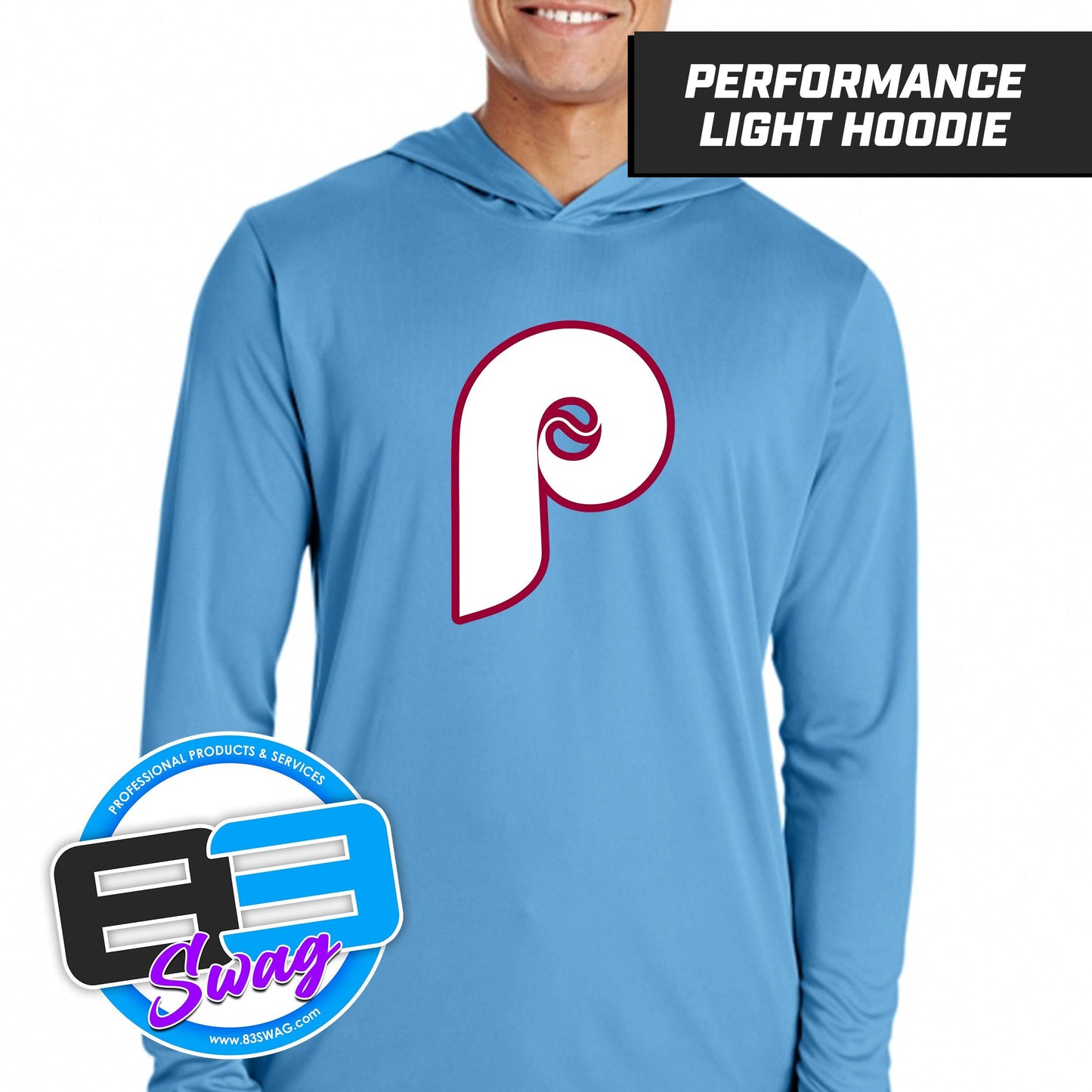 Prosper Phillies Baseball - Lightweight Performance Hoodie - 83Swag