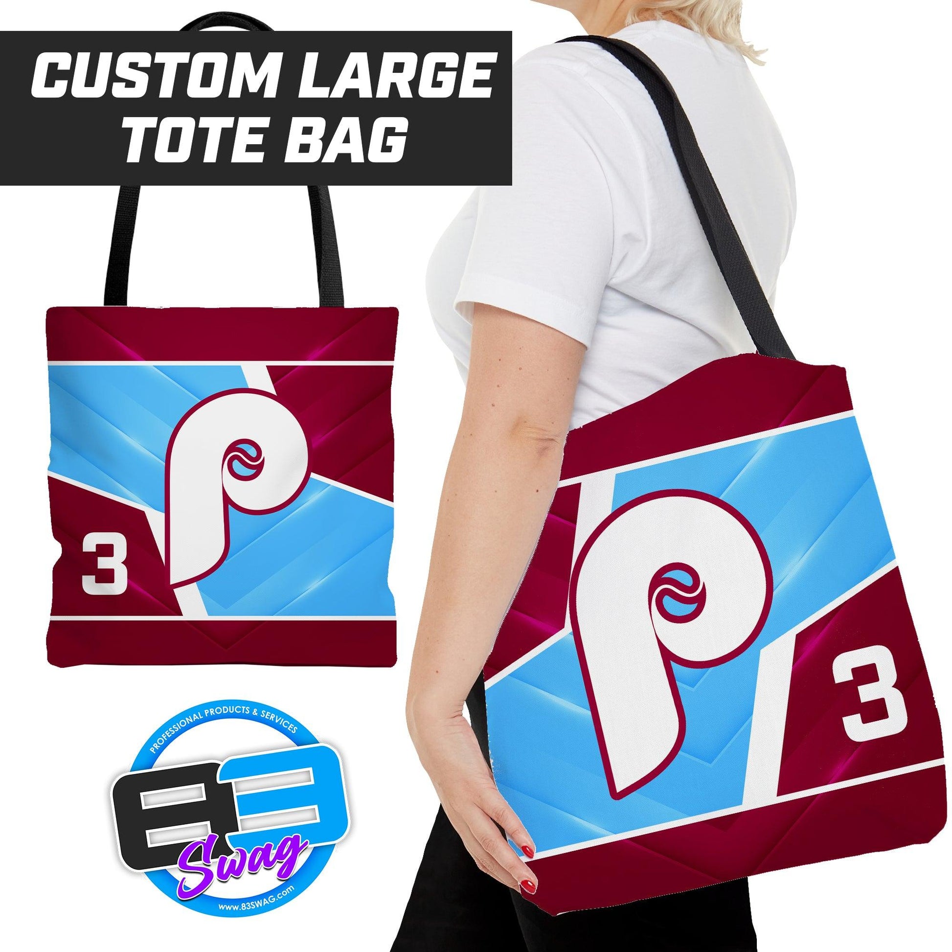 Prosper Phillies Baseball - Tote Bag - 83Swag