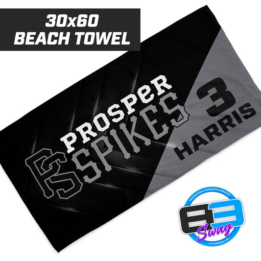 Prosper Spikes - 30"x60" Beach Towel - 83Swag