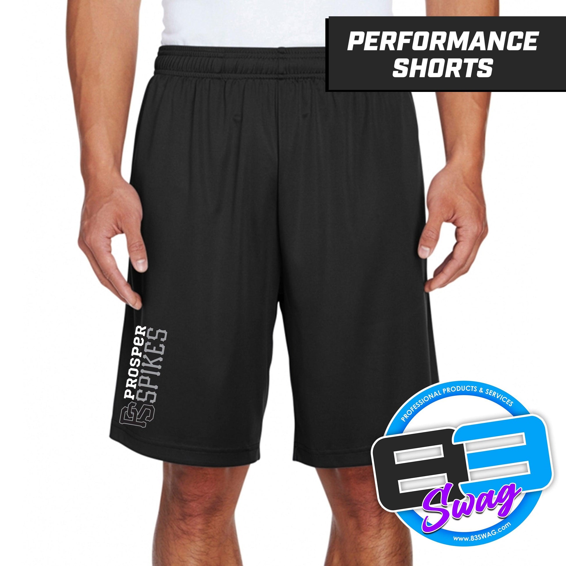 Prosper Spikes - Performance Shorts - 83Swag