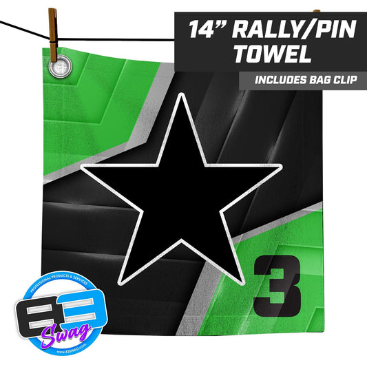 Prosper Stars - 14"x14" Rally Towel - 83Swag