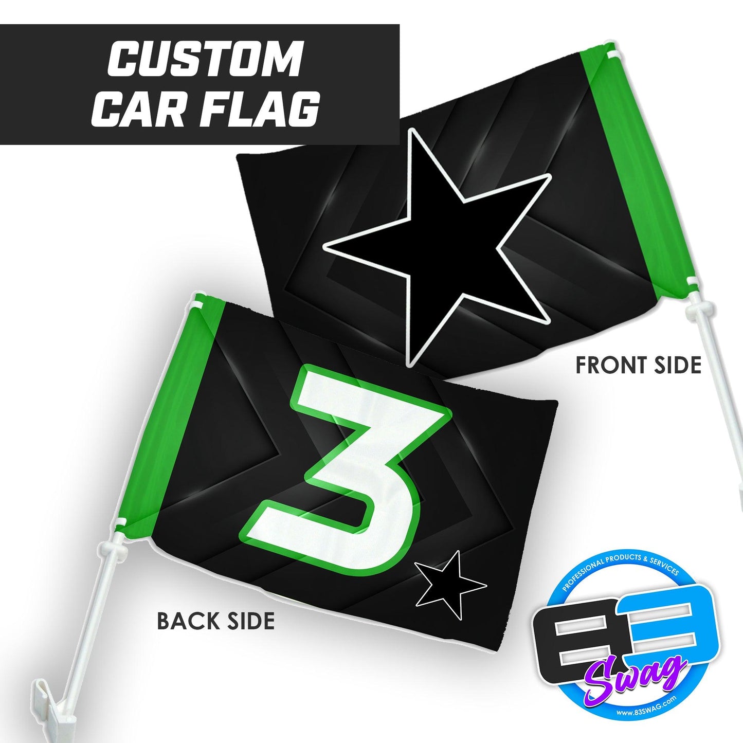 Prosper Stars - Car Flag - 83Swag