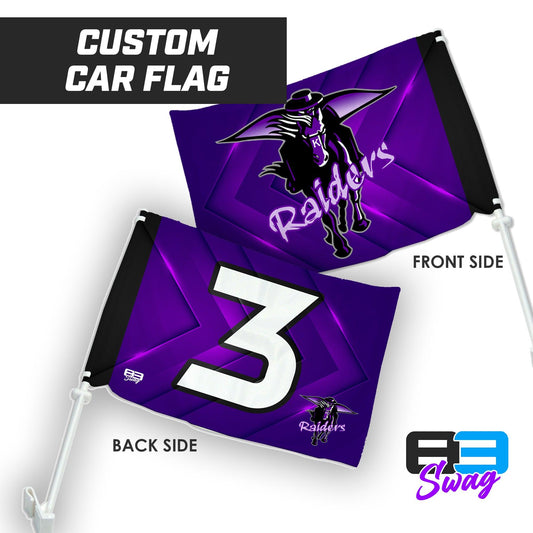 Raiders Soccer - Car Flag - 83Swag