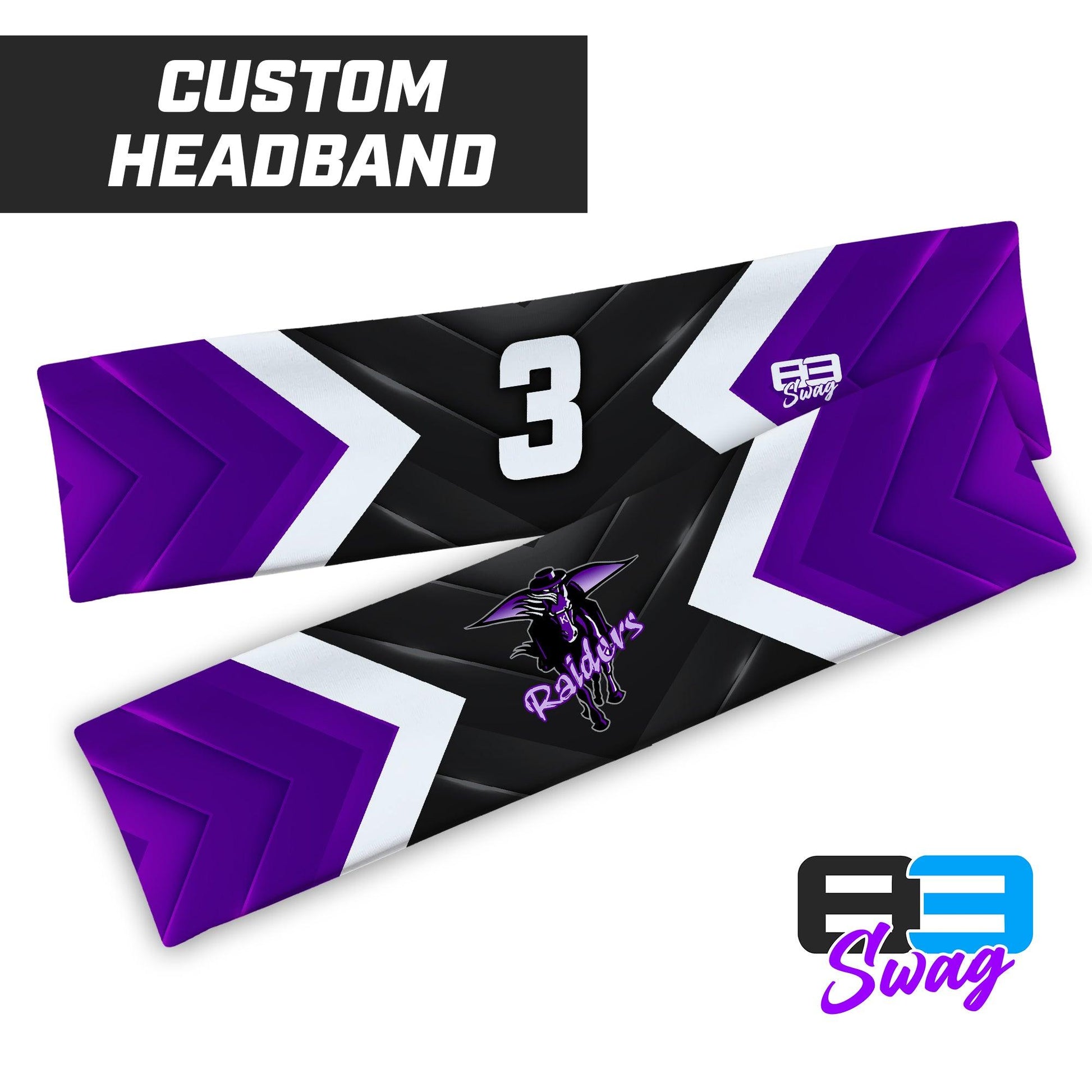 Raiders Soccer - Headband - 83Swag