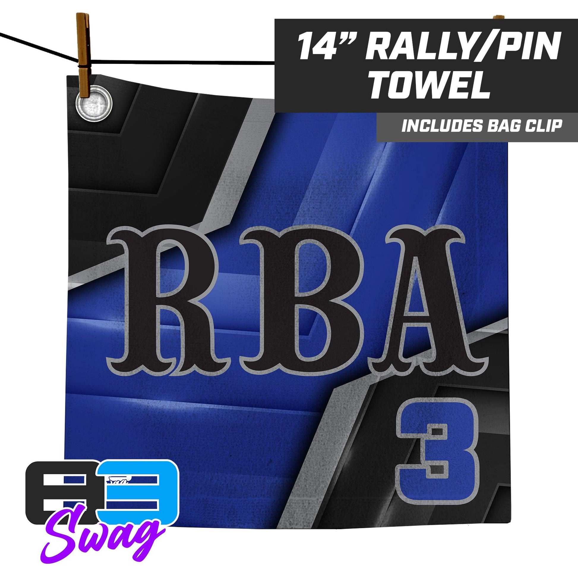 RBA Baseball 2024 Edition - 14"x14" Rally Towel - 83Swag