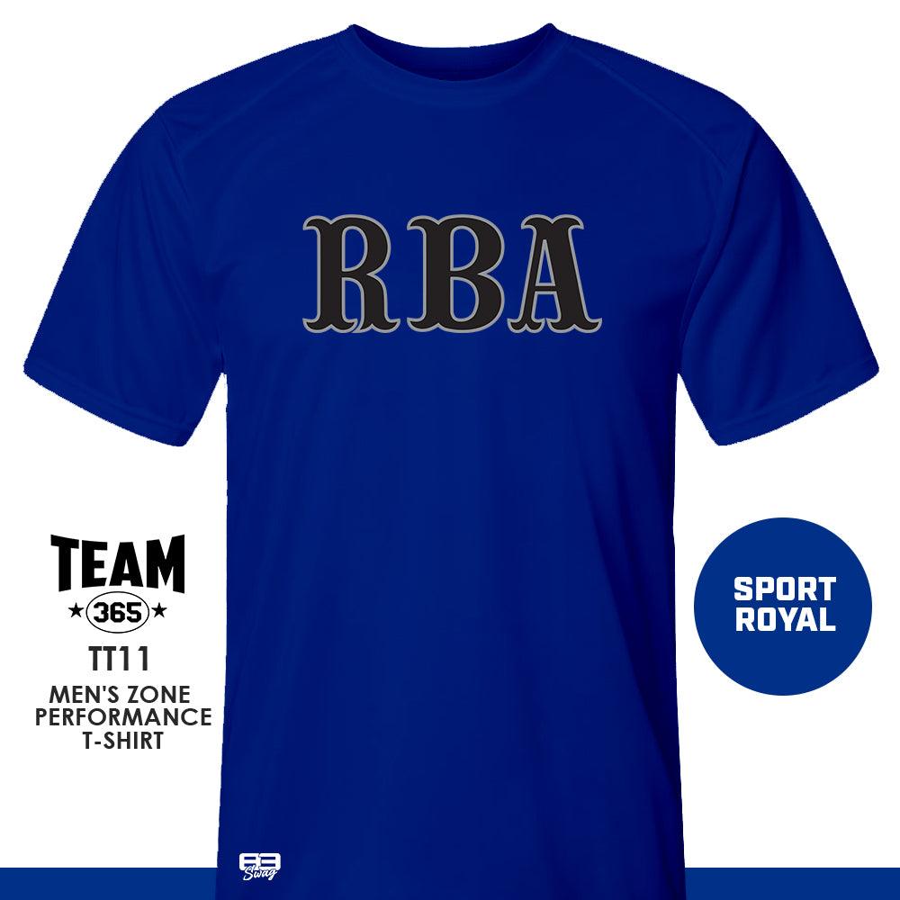 RBA Baseball 2024 Edition - Crew - Performance T-Shirt - MULTIPLE COLORS AVAILABLE - 83Swag