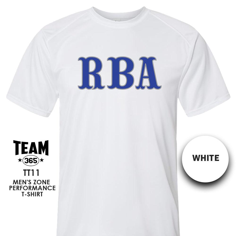 RBA Baseball 2024 Edition - Crew - Performance T-Shirt - MULTIPLE COLORS AVAILABLE - 83Swag