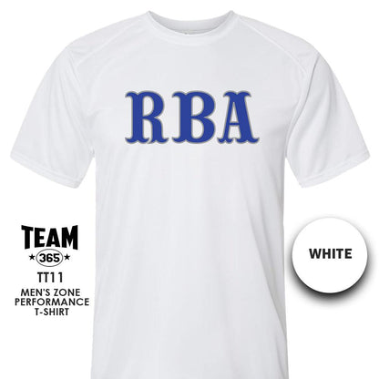 RBA Baseball 2024 Edition - Crew - Performance T-Shirt - MULTIPLE COLORS AVAILABLE - 83Swag