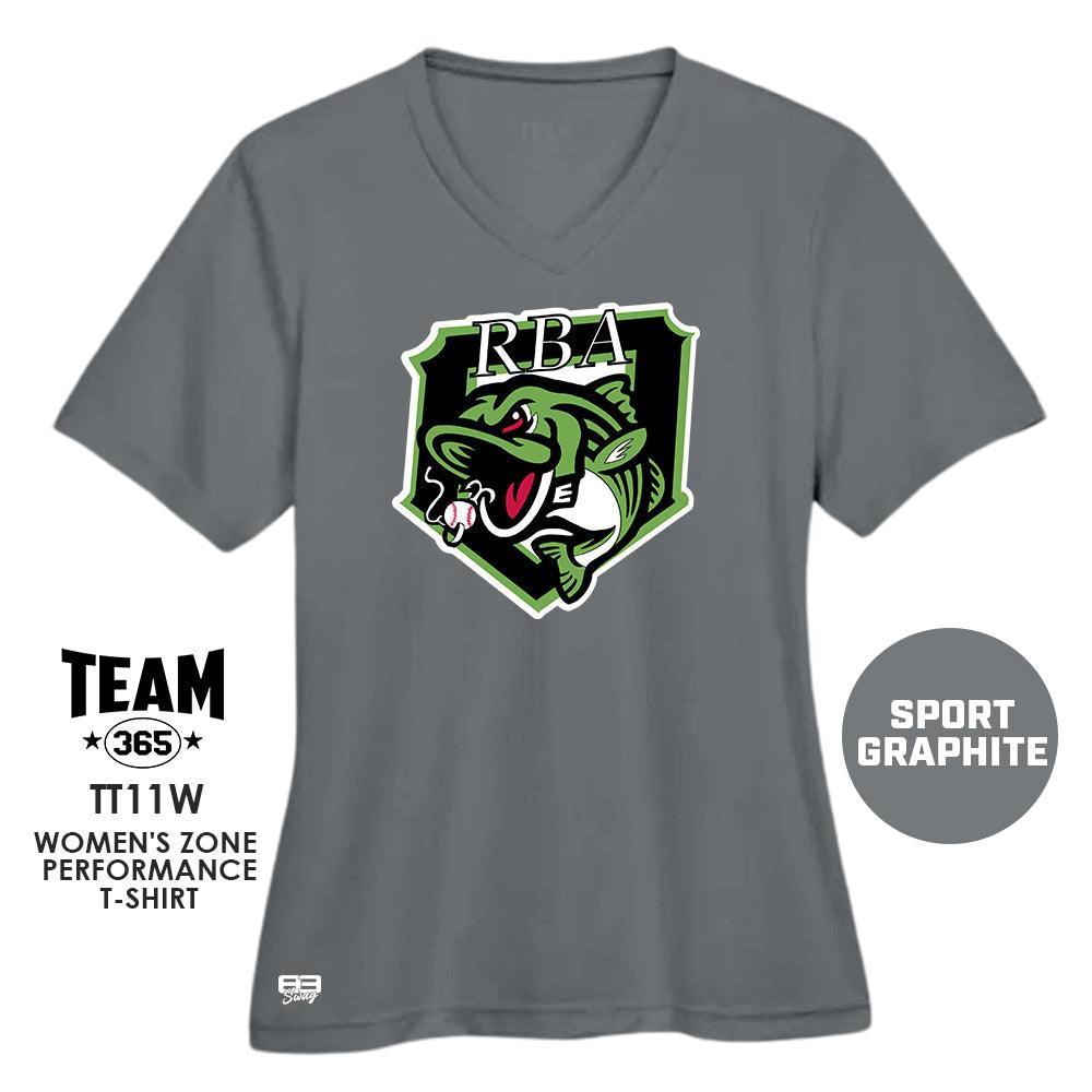 RBA Stripers Baseball V1 2024 Edition - Cool & Dry Performance Women's Shirt - MULTIPLE COLORS AVAILABLE - 83Swag