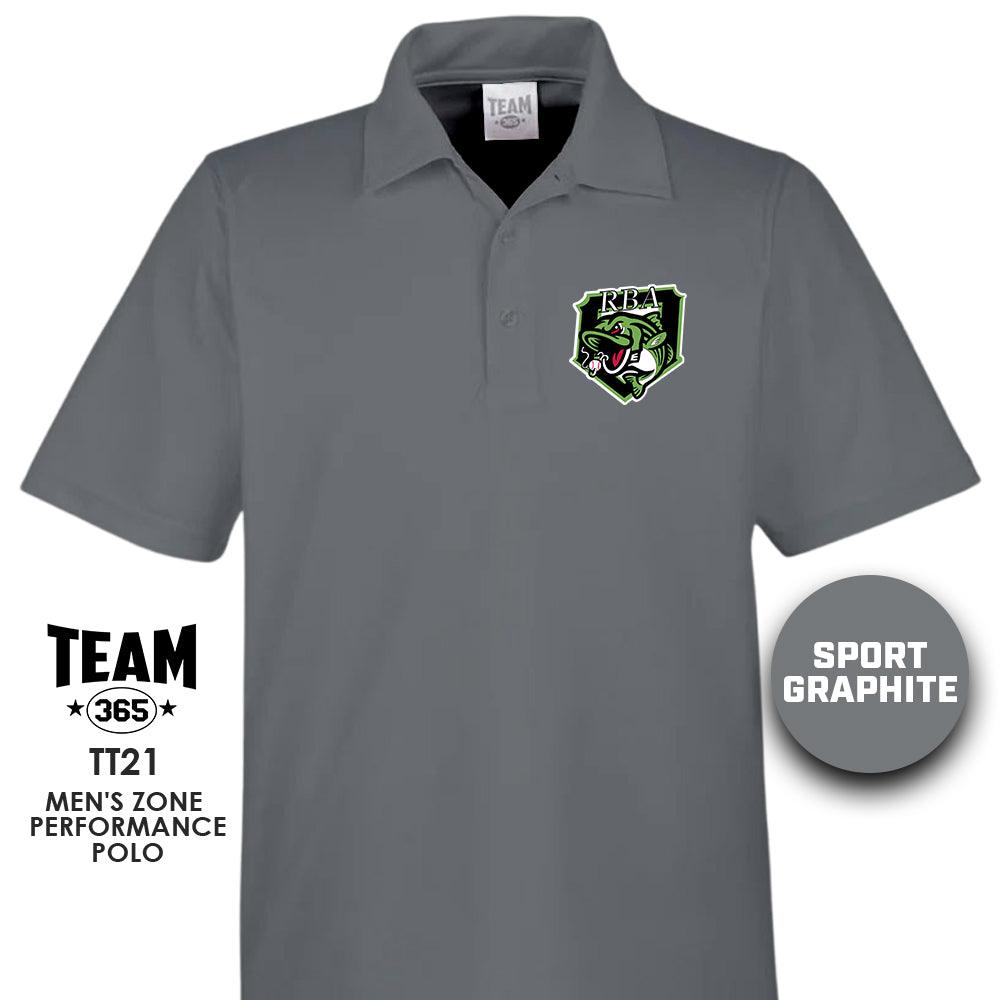 RBA Stripers Baseball V1 2024 EDITION - Men's Command Snag Protection Polo - MULTIPLE COLORS - 83Swag