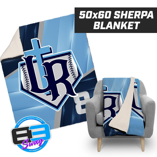 Reign Baseball - 50”x60” Plush Sherpa Blanket - 83Swag