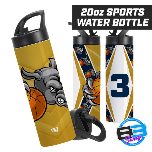 Rhino Basketball - 20oz Sports Tumbler - 83Swag