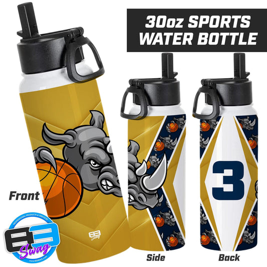 Rhino Basketball - 30oz Sports Tumbler - 83Swag