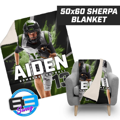 Rhino Basketball Custom Photo 50x60 Blanket - Upload Your Own Photo! - 83Swag