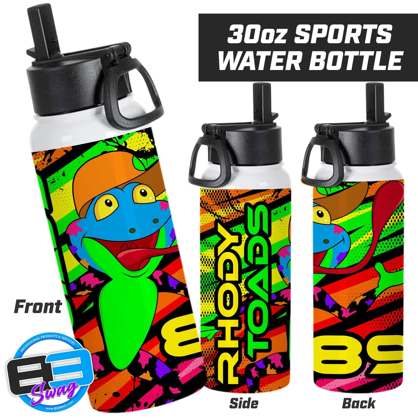 RHODY TOADS CoEd Softball - 30oz Sports Tumbler - 83Swag