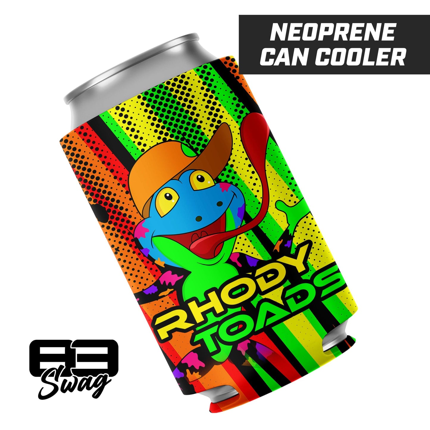 RHODY TOADS CoEd Softball - Can Cooler - 83Swag