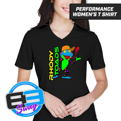 RHODY TOADS CoEd Softball - Cool & Dry Performance Women's Shirt - 83Swag