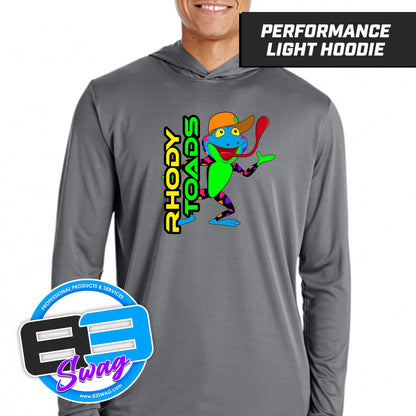 RHODY TOADS CoEd Softball - Lightweight Performance Hoodie - 83Swag