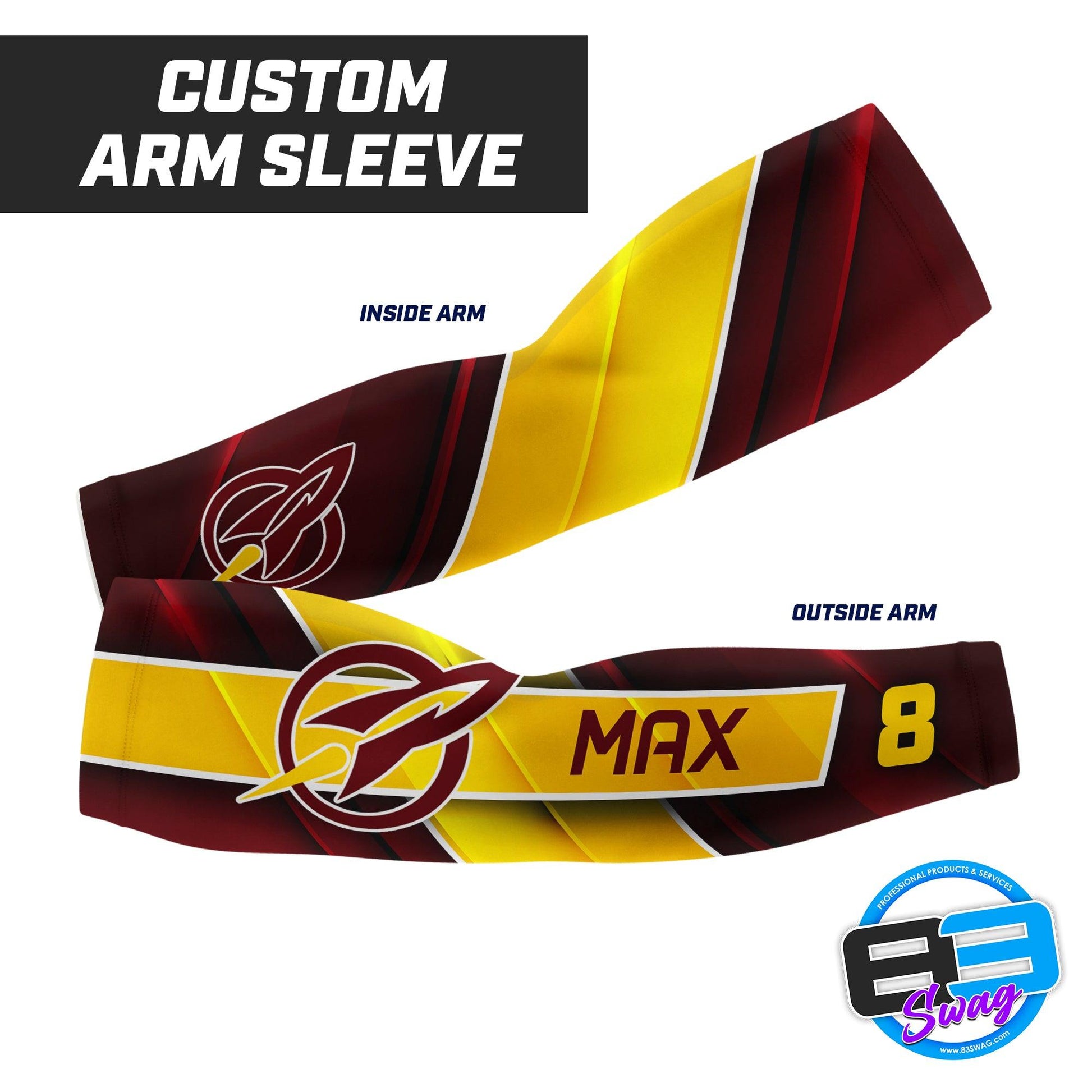 Richmond Rockets - Arm Sleeves - 83Swag