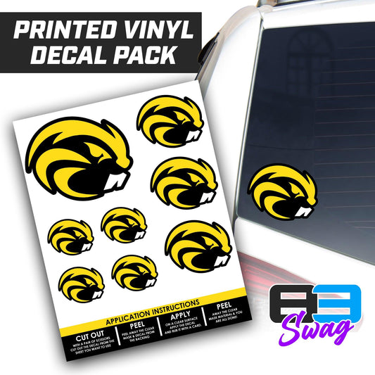 Riverside Football - Logo Decal Pack Sheet - 83Swag