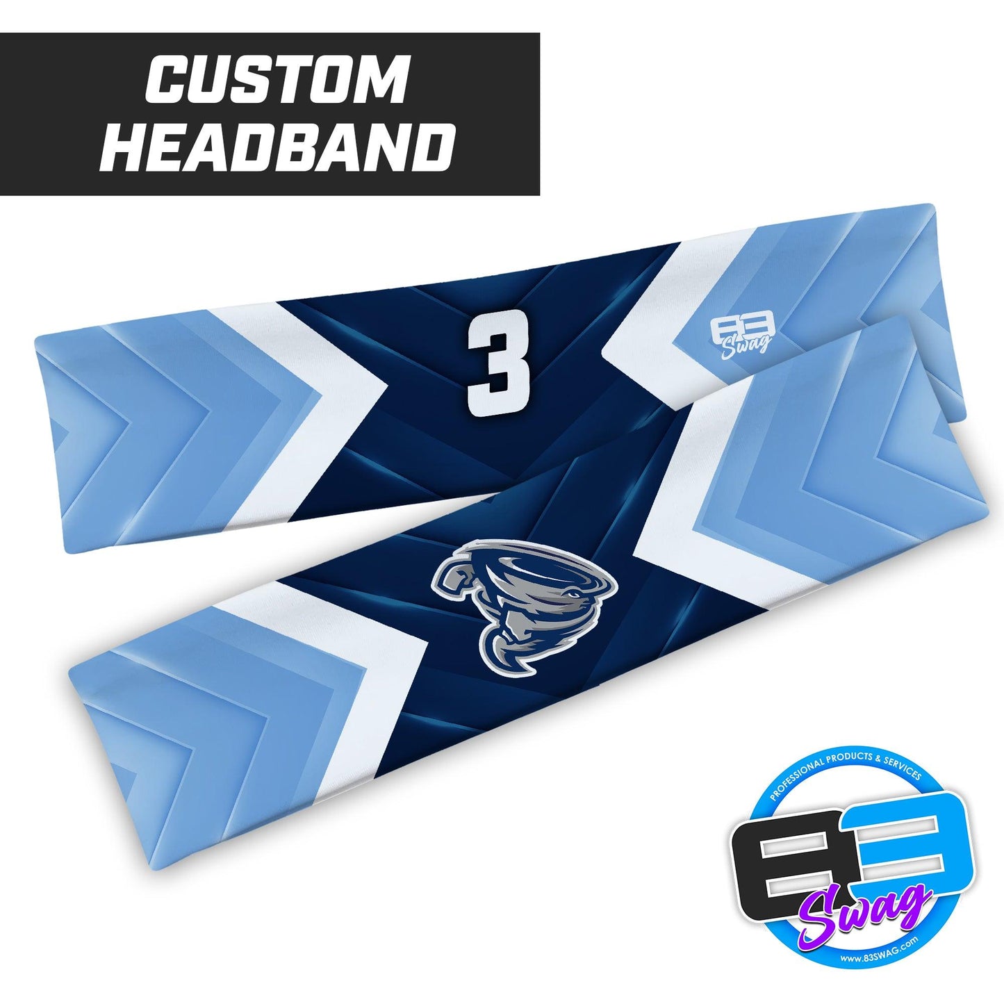 Roosevelt Cyclones - Headband - 83Swag