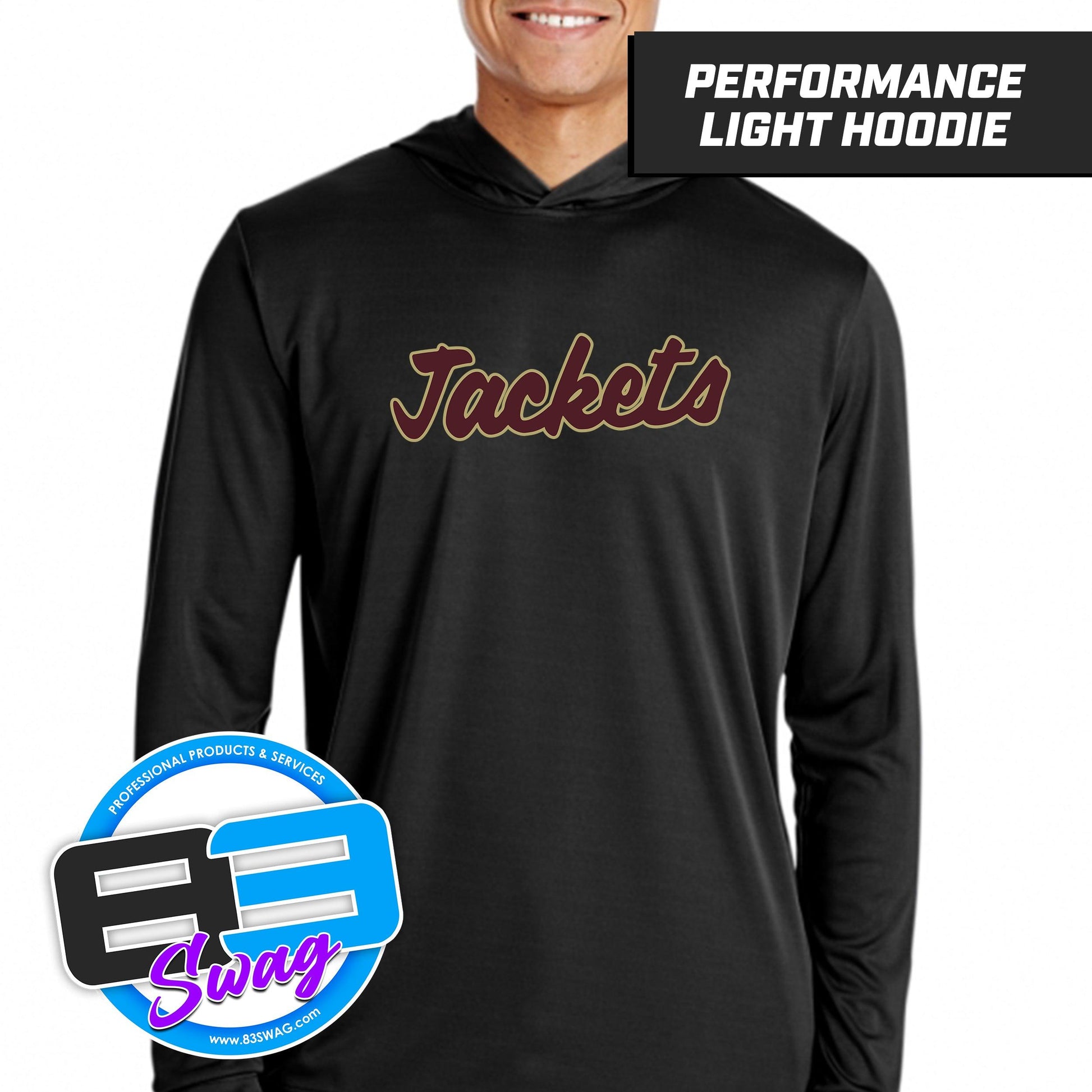 SAHS - St. Augustine Baseball - LOGO 1 - Lightweight Performance Hoodie - 83Swag