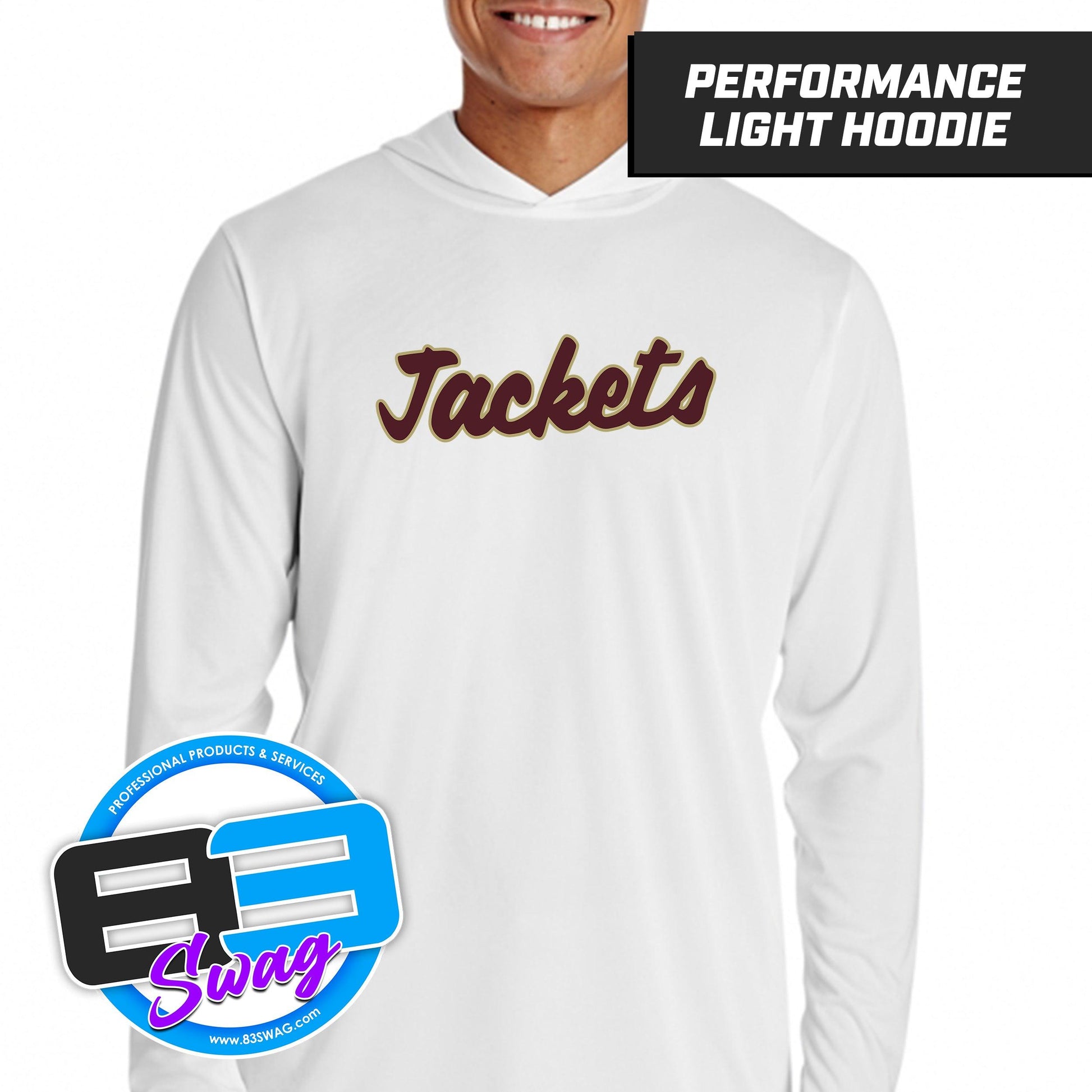 SAHS - St. Augustine Baseball - LOGO 1 - Lightweight Performance Hoodie - 83Swag