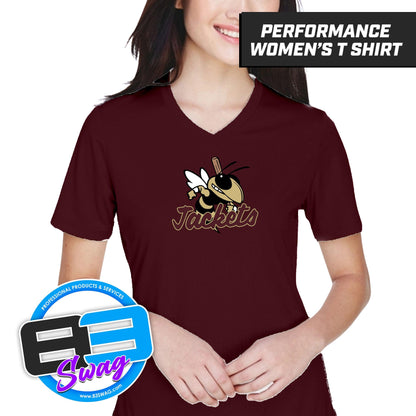 SAHS - St. Augustine Baseball - LOGO 3 - Cool & Dry Performance Women's Shirt - 83Swag