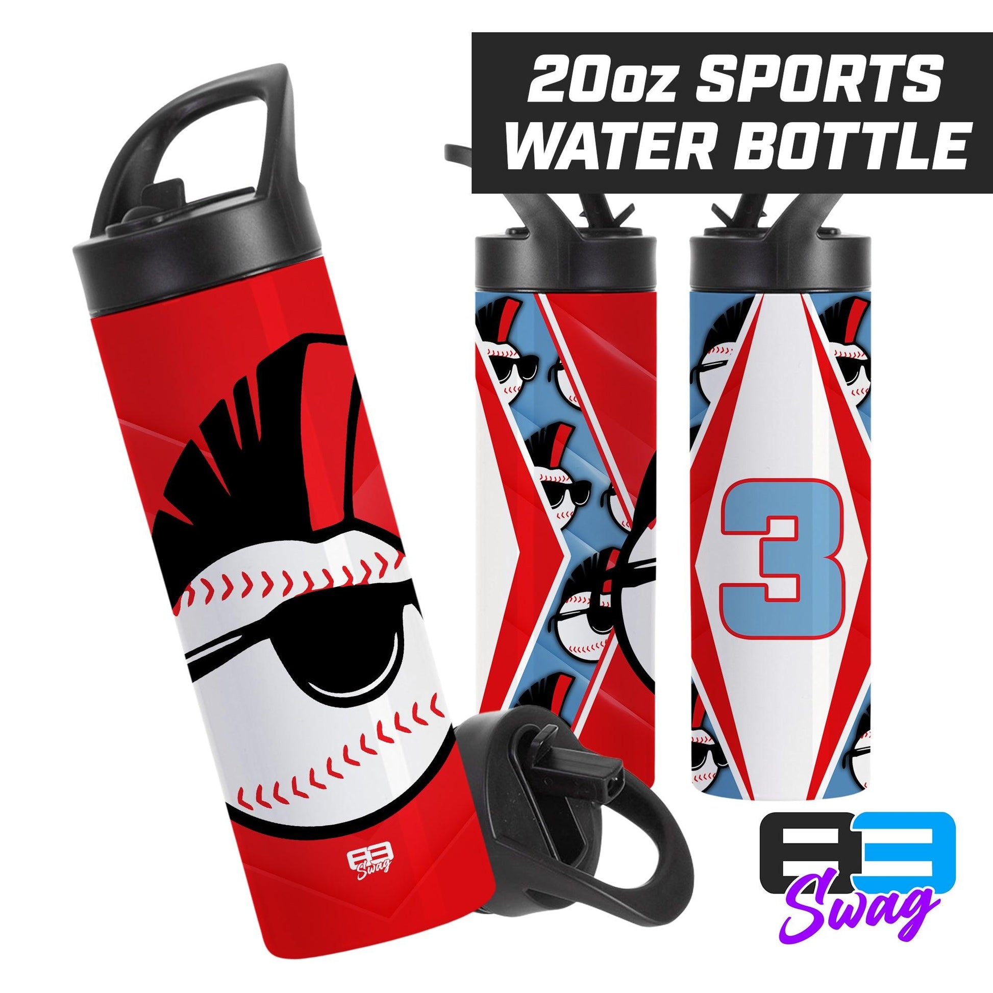 Screwballs Baseball - 20oz Sports Tumbler - 83Swag