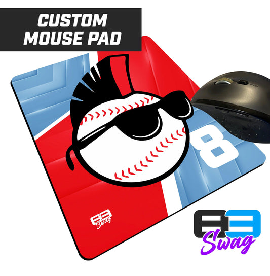 Screwballs Baseball - Mouse Pad - 83Swag