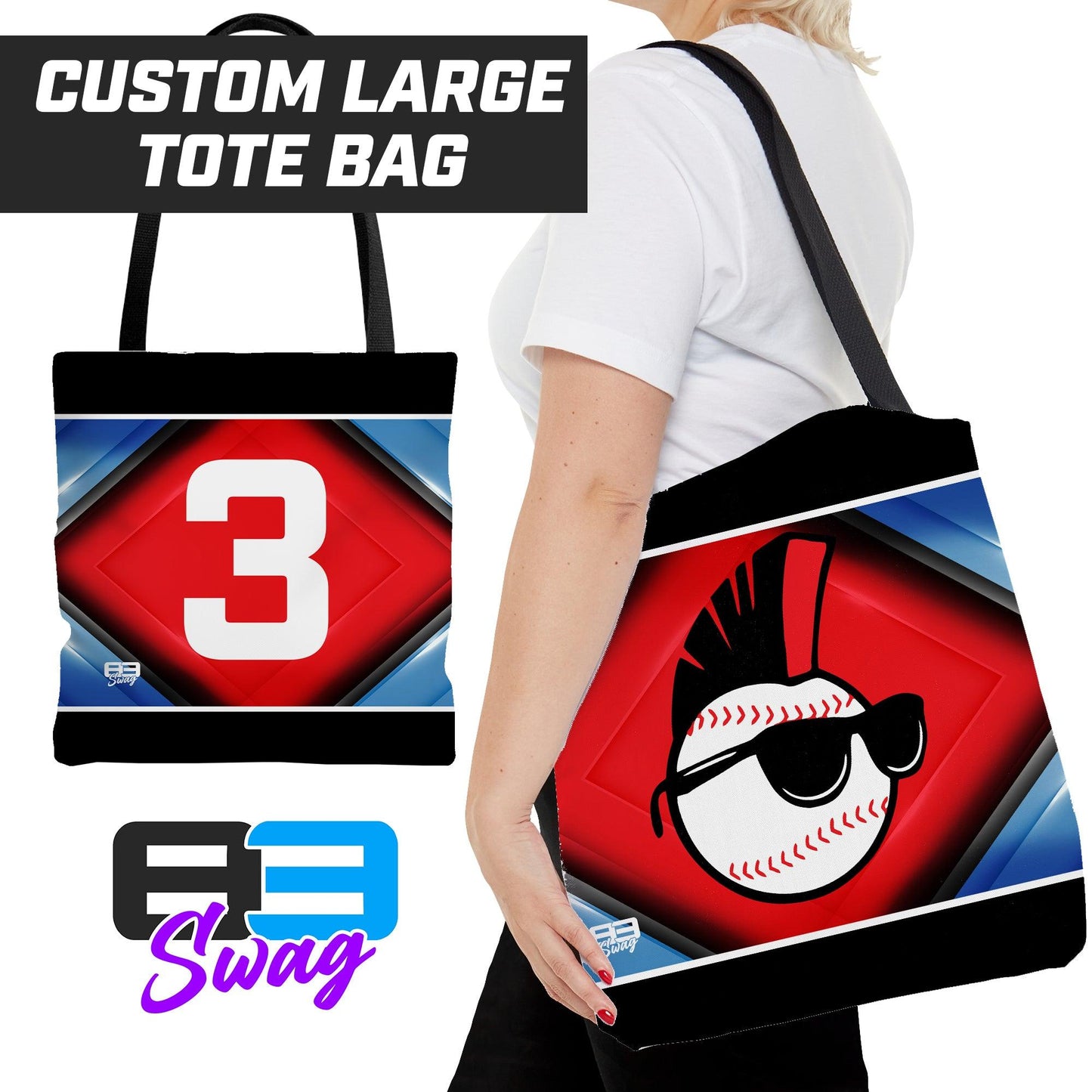 Screwballs Baseball - Tote Bag - 83Swag